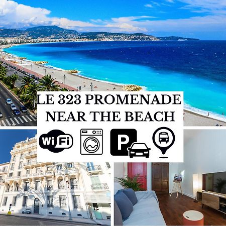 Le 323 Prom - 2 Chambres - Ac - Parking - Tram Et Supermarche Proches - Front De Mer Nice Ngoại thất bức ảnh